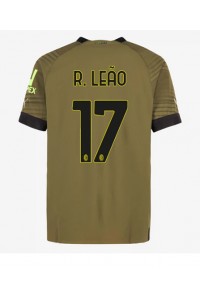 Fotbalové Dres AC Milan Rafael Leao #17 Třetí Oblečení 2022-23 Krátký Rukáv